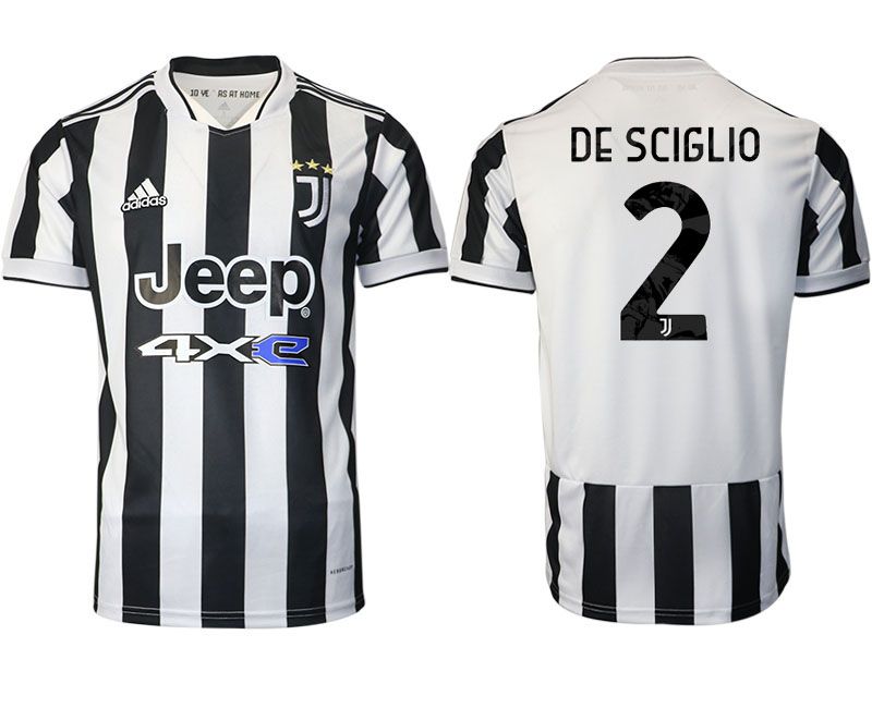 Men 2021-2022 Club Juventus home aaa version white #2 Adidas Soccer Jersey